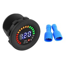 Waterproof Car Battery Meter Dc 12v Voltmeter Led Digital Display Voltage Gauge