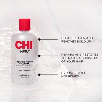 CHI Infra Moisture Therapy Shampoo - 12 Unzen (355 ml)
