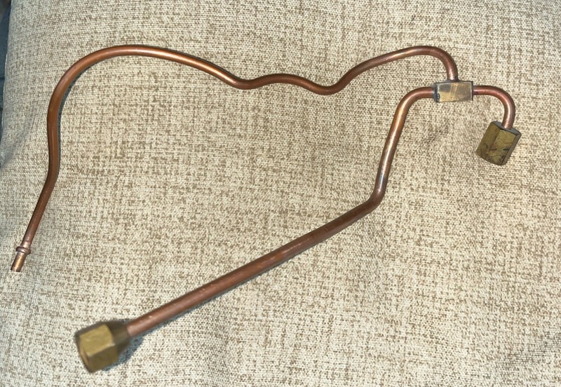 Toyostove/Monitor kerosene Sump Pump Copper Tubing Manifold Flared W Fittings