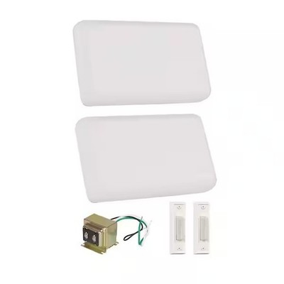 Craftmade Builder Hardwired 2-Note Doorbell Chime Kit, Transformer 16 Volt/15VA