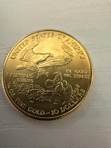 American Gold Eagle Proof 1/4 oz $10  - 2001