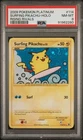 Pokemon Surfing Pikachu Rising Rivals Holo Secret Rare #114 PSA 8 NM-Mt