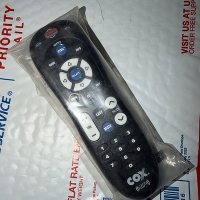 Cox Remote Control RF URC-3220-R for Cable and TV - LN