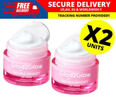 Glad2Glow Double Bright Day Cream Tone Up Cream 30 g ( X 2 )