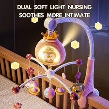 Musical Baby Crib Mobile with Light  Projection Infant Bed Bell Toy Gift