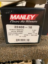 Manley Street Master Valve Springs 22408-16