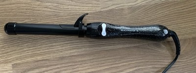Beachwaver B1 Rotierender Lockenstab Schwarz Glitzer