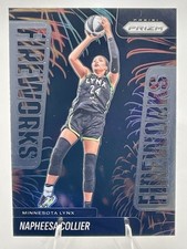 2025 Panini WNBA Prizm Napheesa Collier Fireworks Insert #7 Minnesota Lynx