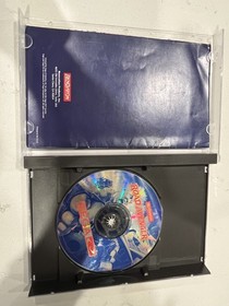 Road Avenger (Sega CD, 1993) Disc + Manual