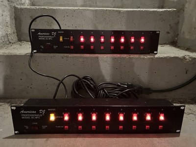 2x American DJ Professionals Model SC-8FC + 1x Extension Wire
