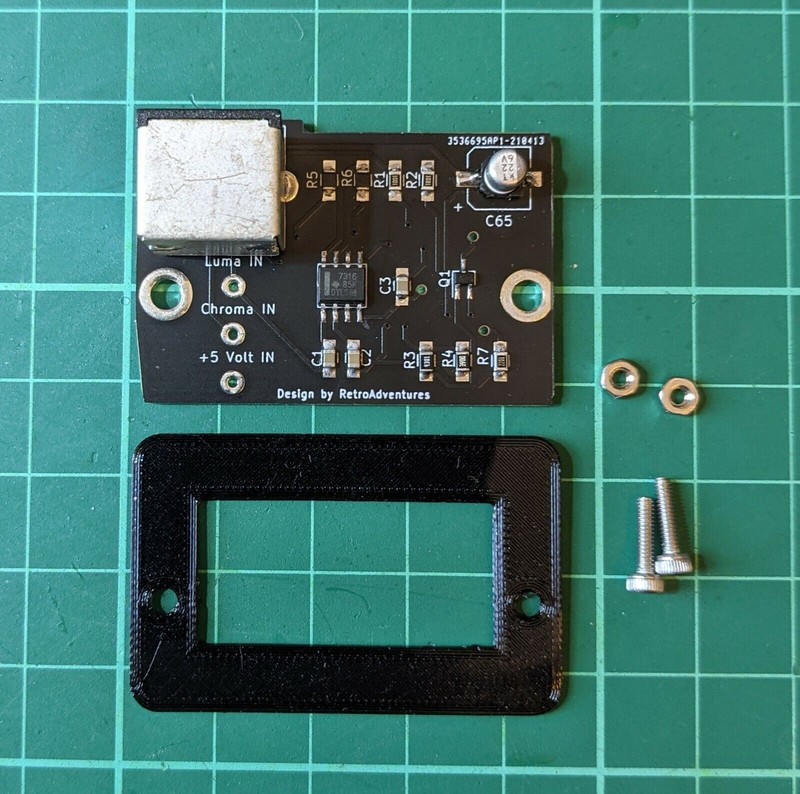 S-Video Conversion PCB for ZX Spectrum