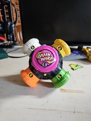 Vintage 1996 Tiger Electronics Brain Warp Handheld Memory Game Tested Works!