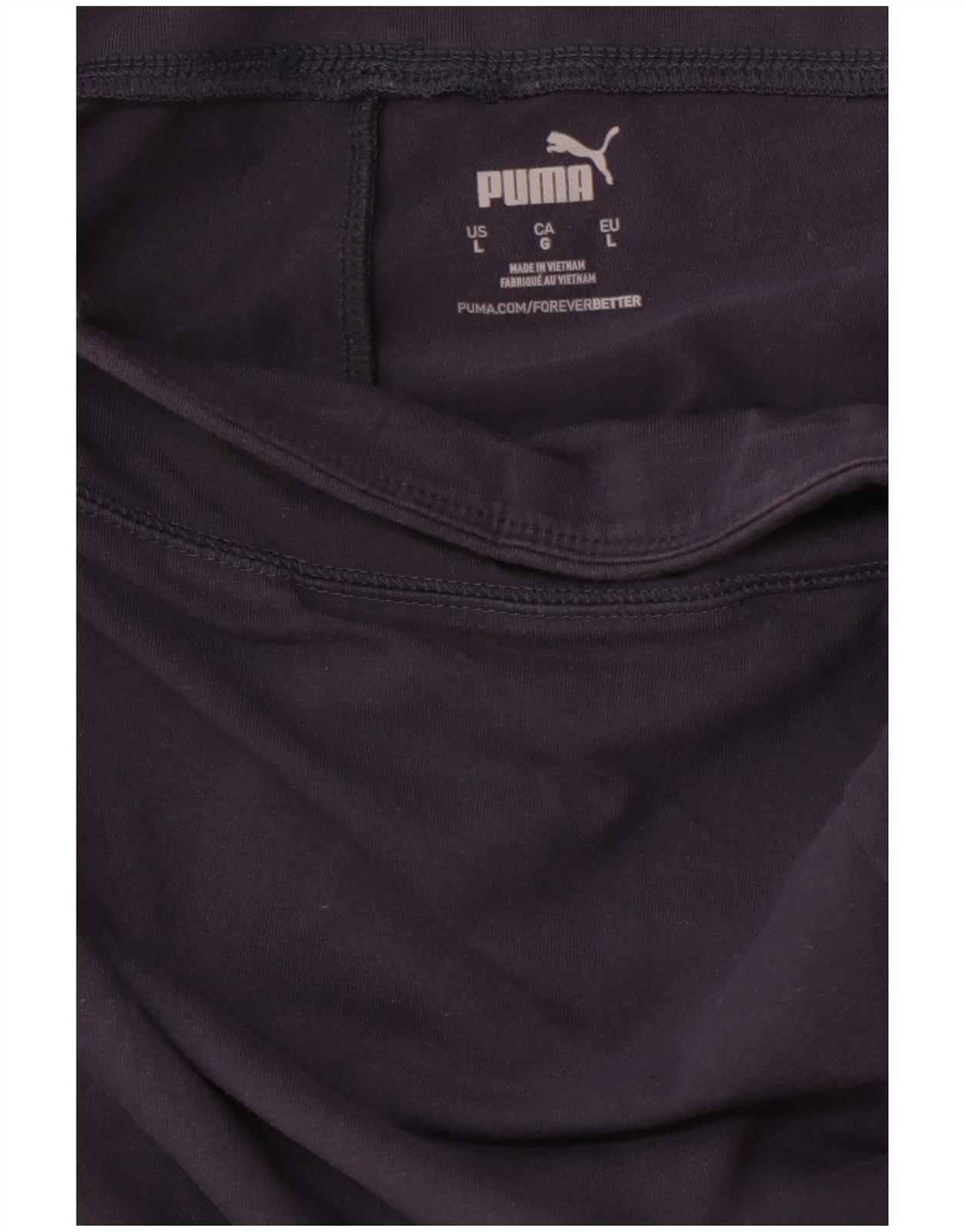 PUMA Womens Graphic Leggings UK 16 Large Black Synthetic  Sports AX03 image 3