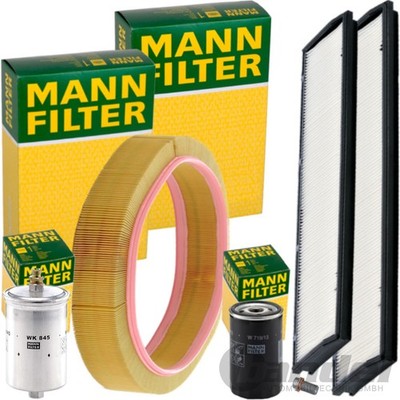 MANN FILTER INSPEKTIONSPAKET für MERCEDES W/S/C 124 260 E-300 E 160-188 PS