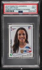 2019 Fifa Women's World Cup France Album Stickers Mallory Swanson PSA 9 0kd8