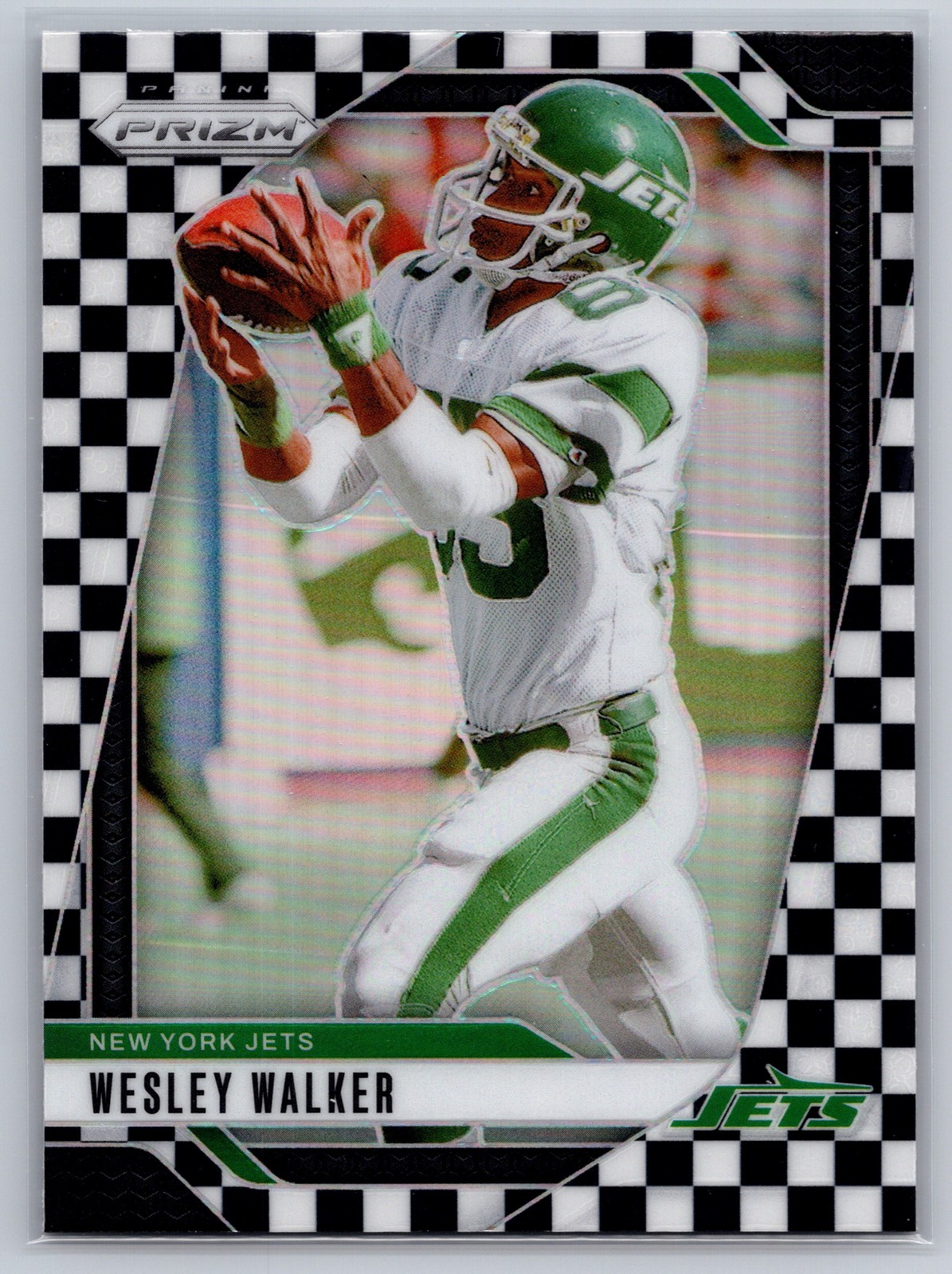 2024 Panini Prizm #230 Wesley Walker Black and White Checker