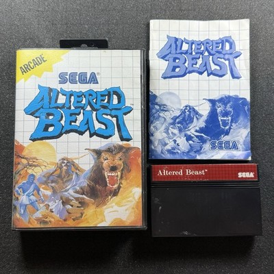 Altered Beast for Sega Master System Complete in box CIB