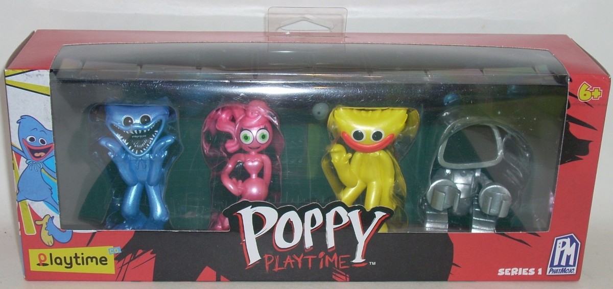 Poppy Playtime Series 1 Mini Figures 4-PACK PhatMojo 2022 NEW