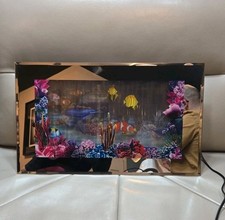 LED Moving Fish Sensory Aquarium Lamp Mirror Motion Aquarium 