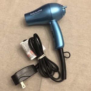 BaBylissPRO Nano Titanium Mini Foldable Travel Dryer Blue