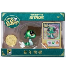 SDCC 2025 UCC Exclusive  Littlest Pet Shop Green Snake New In Hand w/code