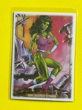 SHE-HULK 2024 Marvel Masterpieces '92 Platinum Canvas #82