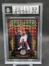 2024 Panini Mosaic Center Stage Patrick Mahomes II #18 Gold /10 BGS 8.5 Chiefs