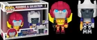 Funko Pop! Television Vinyl Transformers Rodimus Galvatron San Diego Comic Con E
