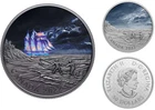 Canada - 2022 Ghost Ship ‘Glow in the Dark’ $50 Silver Coin 5oz .9999 Fine