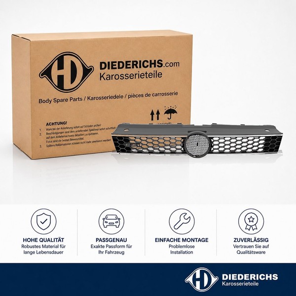KÜHlergitter Diederichs 2206841 FÜR VW KÜHlergrill Frontgrill-image
