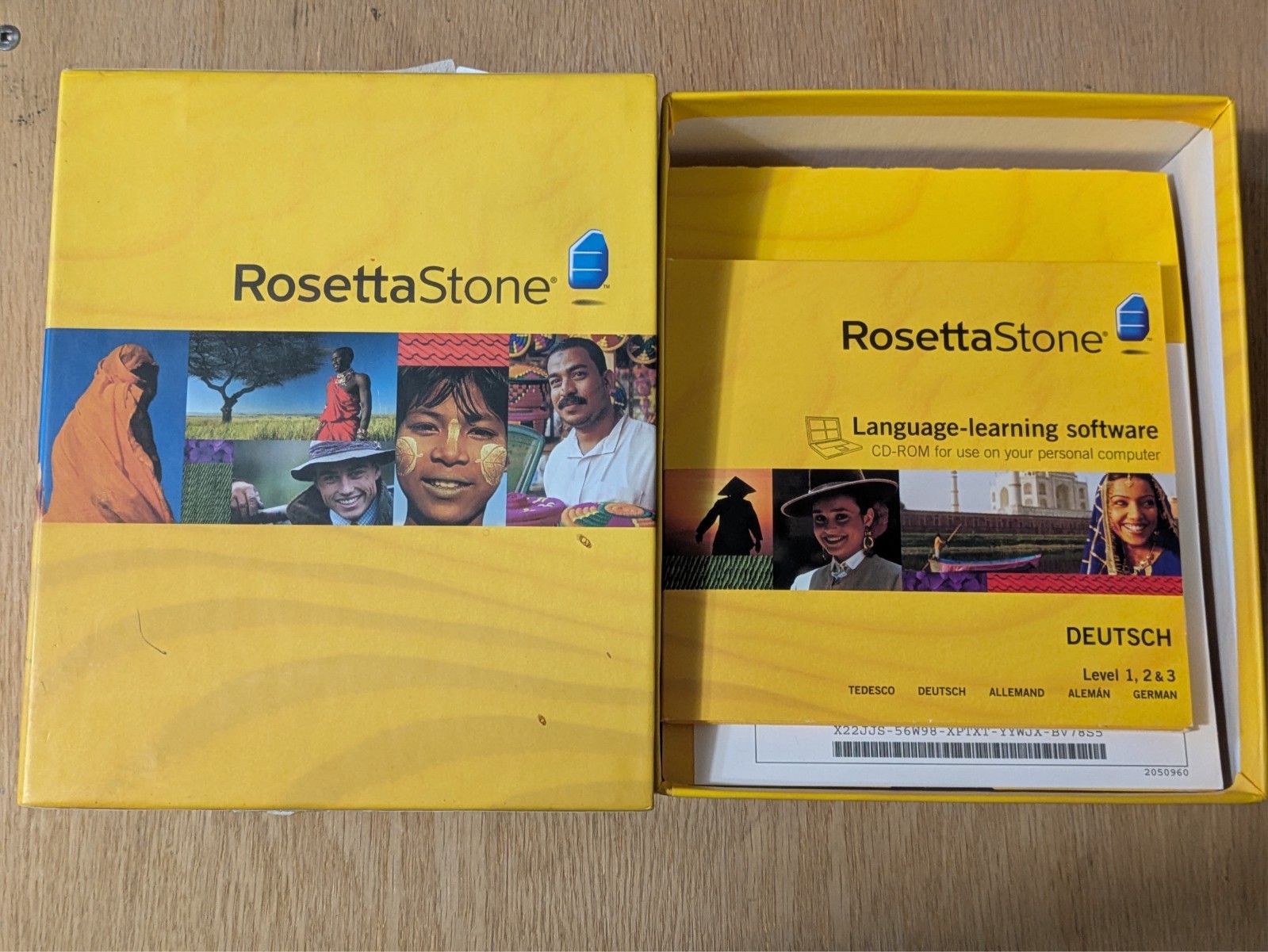 Rosetta Stone Deutsch / German Levels 1, 2 & 3 Version 3 (NO HEADSET)