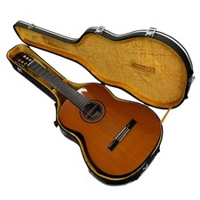 Guitarra acústica vintage Alhambra No.4 1975 sello Kono