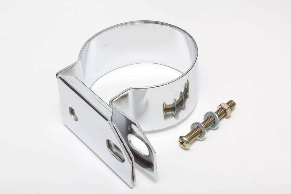 Trans-Dapt 9365, One Chrome Steel Coil Bracket Chrome Performance Racing Parts - Image 4 of 4