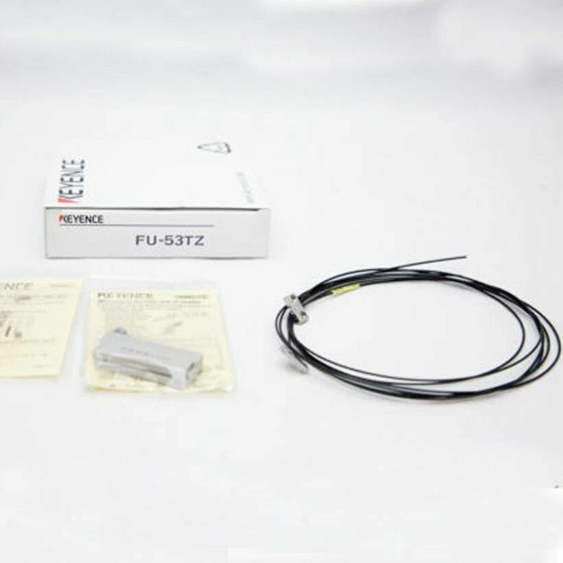 1PC New Keyence FU-53TZ Fiber Optic Sensor FU53TZ Cable In Box US Free TAX - Image 3 of 4