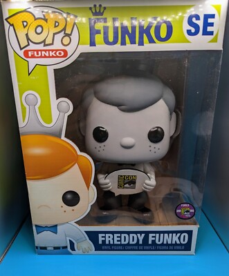 Funko POP! Freddy Funko 9 Inch Grey Fundays SDCC 2013 Exclusive 240 Pieces