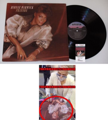 #ad #ad Dionne Warwick signed quot;FRIENDS Vinyl Album Lp EXACT PROOF Autographed JSA COA $212.46