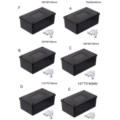 Plastic Instrument Case Junction Box Enclosure Plastic Electronic Project Box