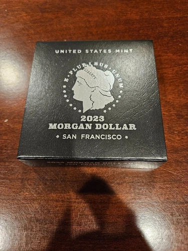 2023 Morgan Silver Dollar Proof Coin 23XF Original - US Mint COA & OGP
