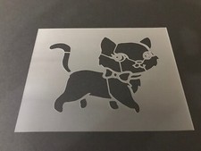 Cat 3 Stencil 10mm or 7mm Thick, Crafts, Kitten, Pet, Dog, Tigers, Leopard