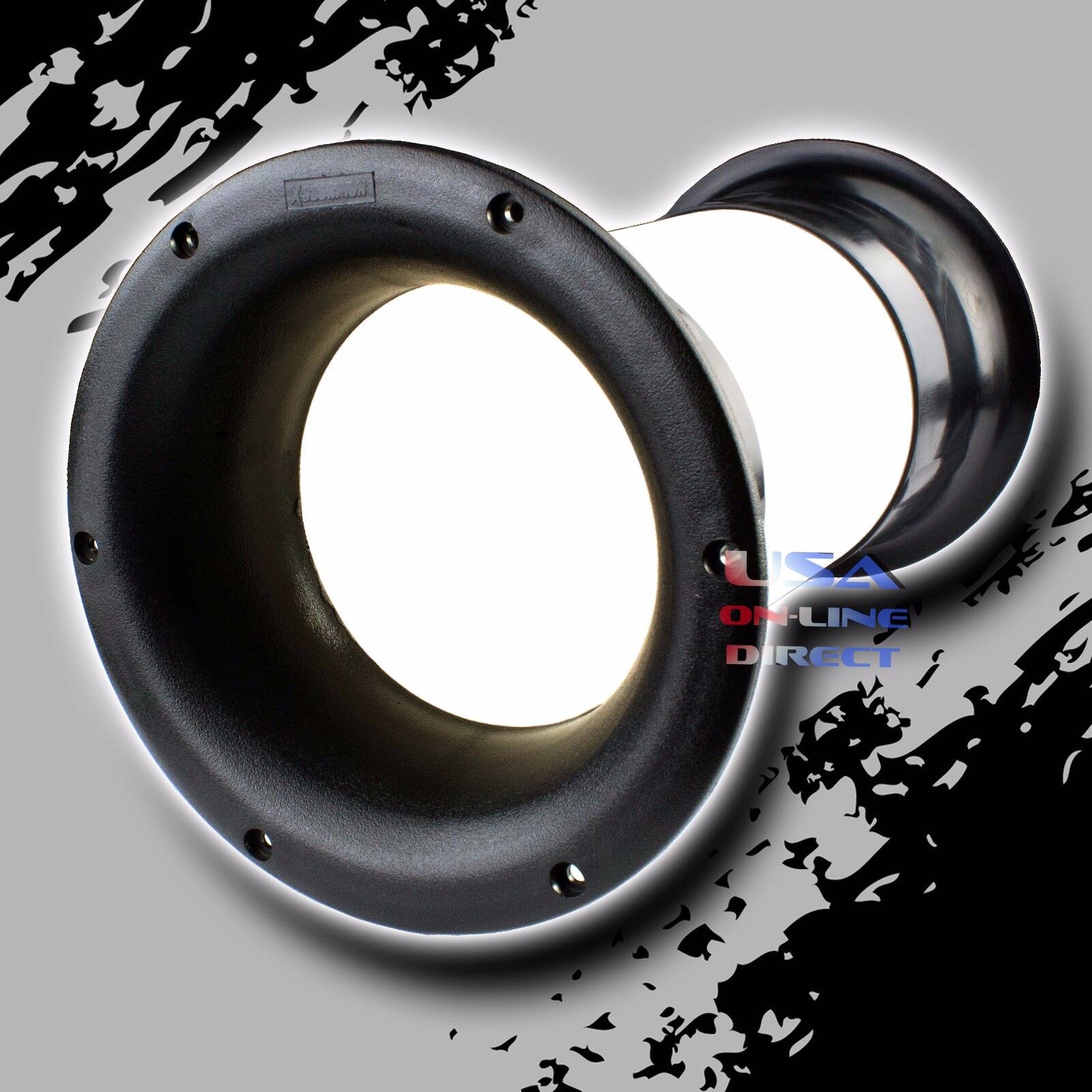 High Quality Molded 4" x 6" Aeroport for 10" to 18" Sub-woofer Bass Enclosure US