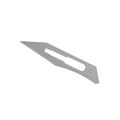 Myco 2001T-25 Glassvan Carbon Steel Surgical Scalpel Blades #25 Sterile 100/Pk
