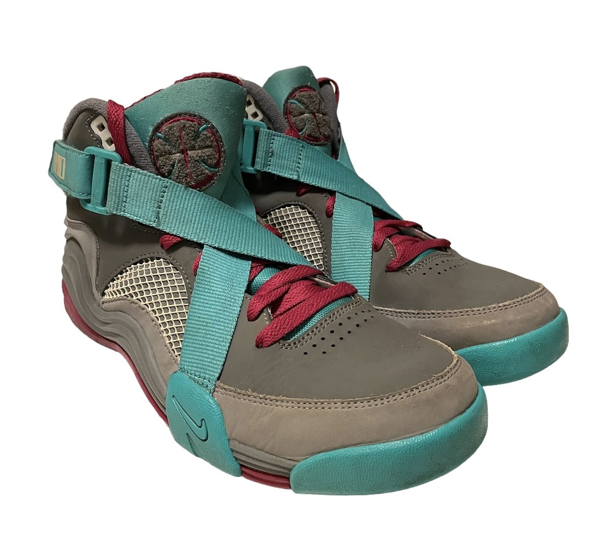 Mens Nike 2014 Lunar Air Raid High top Sneakers In Fuchsia  display picture 2