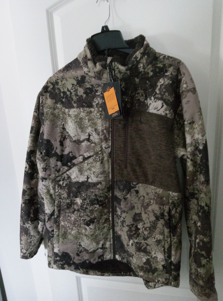 Habit Shadow Pulse Series Jacket Sz L Veil Camo Wideland Wolf