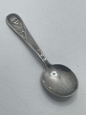 Vintage Winthrop Silver Plate GERBER Baby Food Child s Spoon Approx 4 1/4"