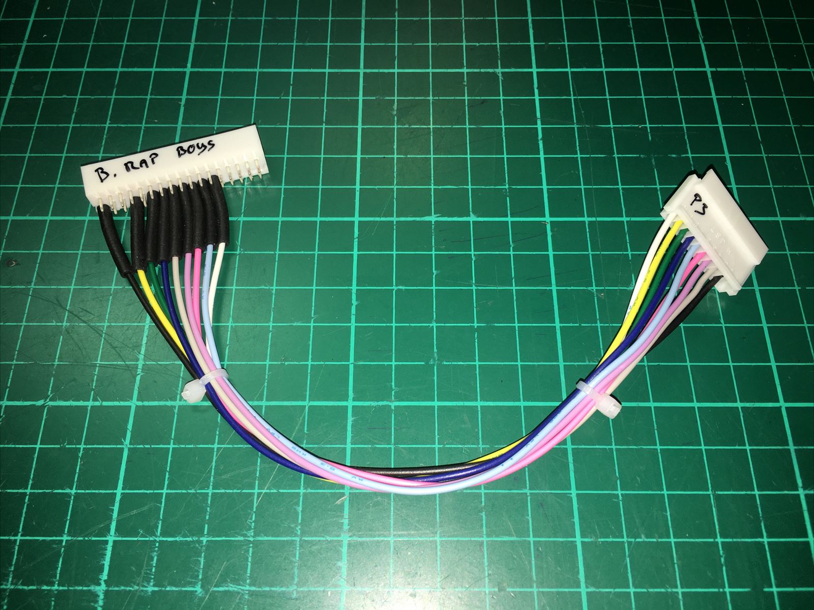 Câble Capcom CPS2 Harness DAD-001A vers PCB Kaneko B Rap Boy