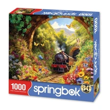 Tunnel Pass 1000 Piece Jigsaw Puzzle Springbok New