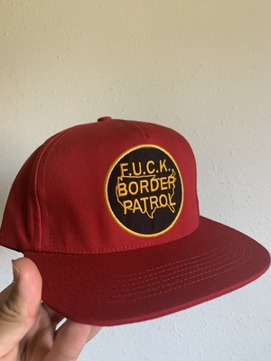 supreme border patrol hat