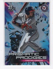 2019 Bowman Platinum Prismatic Prodigies #PPP-14 Carter Kieboom Rookie