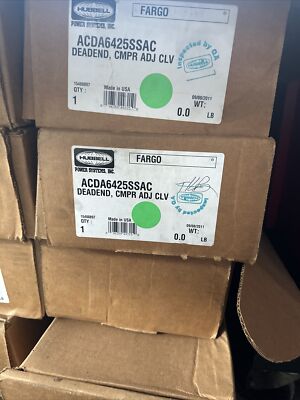 *NEW* FARGO / HUBBELL POWER SYSTEMS ACDA6425SSAC DEADEND ASSEMBLY