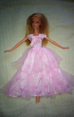 Barbie Kleid Happy Birthday Wishes 2016 Prinzessin Puppen Party Ballkleid #B